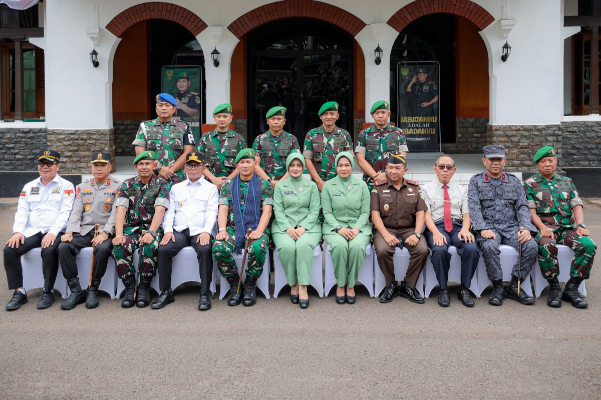 Gubernur Andra Soni Sambut Pangdam III/Siliwangi, Perkuat Sinergi TNI, Polri, dan Pemda