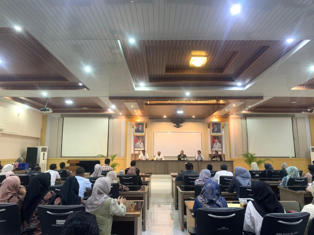 BPKAD Provinsi Banten Gelar Rapat Evaluasi Kinerja Bulan September