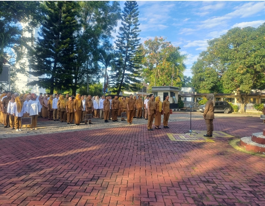 BPKAD Provinsi Banten Gelar Apel Rutin Awal Juli 2025