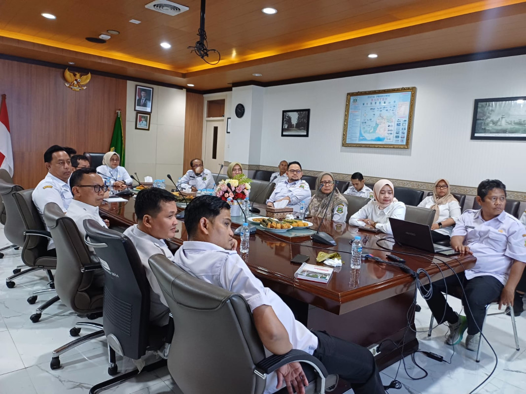 BPKAD Provinsi Banten Gelar Penandatanganan Perubahan Perjanjian Kinerja Tahun 2025