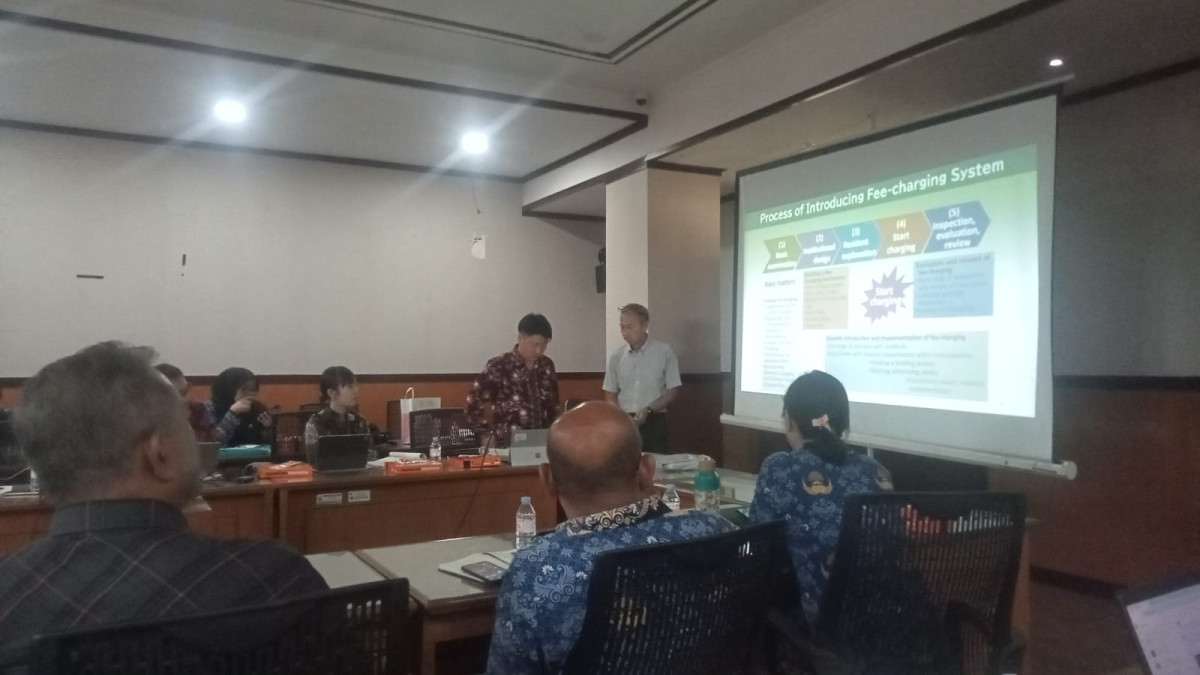 BPKAD Provinsi Banten Hadiri Rapat Sharing Knowledge Pengelolaan Sampah di Bappeda