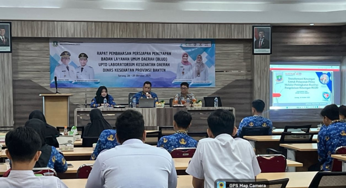 BPKAD Provinsi Banten Dorong Transformasi Pengelolaan Keuangan BLUD untuk Pelayanan Publik yang Prima