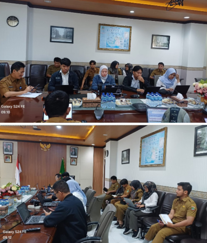 BPKAD Provinsi Banten Gelar Rapat Pemenuhan Data Evaluasi Akuntabilitas Transfer Fiskal ke Daerah Tahun 2025