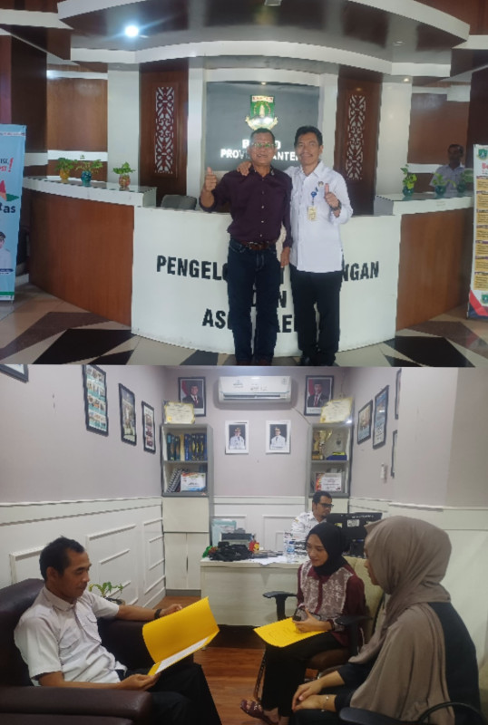 BPKAD Provinsi Banten Jadi Destinasi Silaturahmi Mahasiswa dan Pensiunan Pegawai