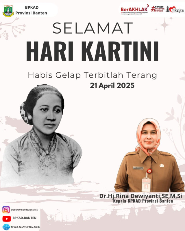 Selamat Hari Kartini, Habis Gelap Terbitlah Terang