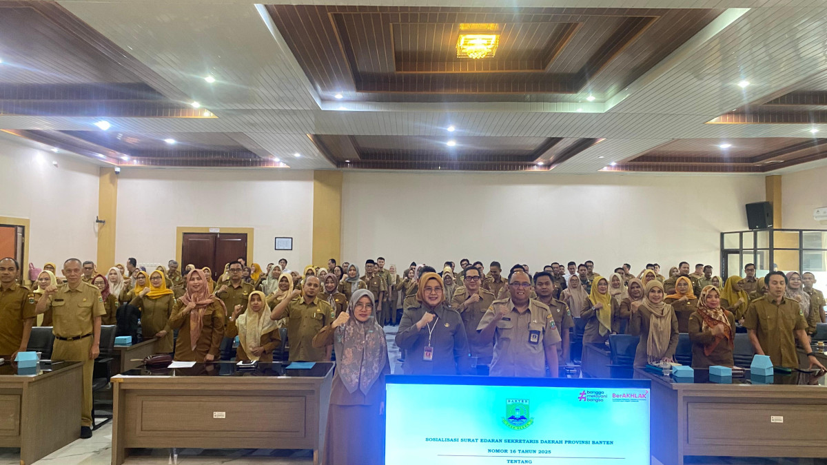 BPKAD PROVINSI BANTEN GELAR SOSIALISASI SURAT EDARAN SEKDA NOMOR 16 TAHUN 2025