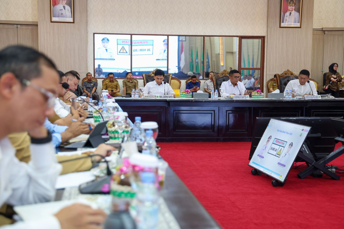 Gubernur Andra Soni Perintahkan ASN Pemprov Banten Responsif pada Permasalahan Masyarakat