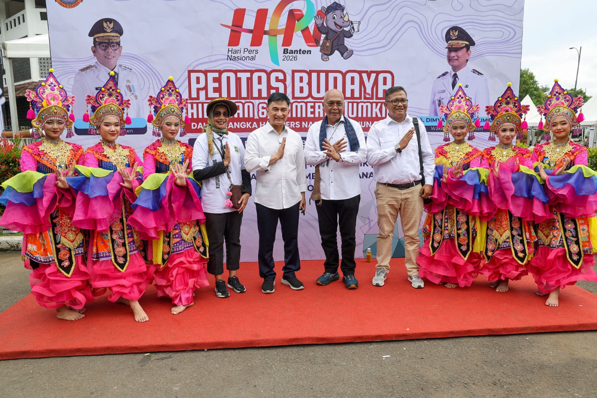 Peringati HPN 2026, Pemprov Banten Promosikan Kekayaan Budaya dan Produk UMKM Lokal