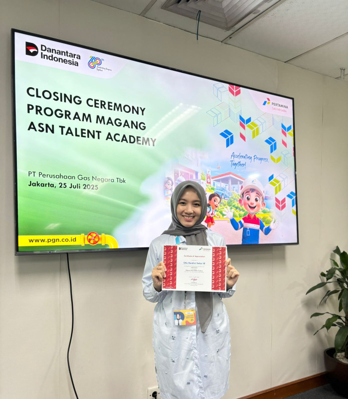 Sifa Herdini Sekar Masuk 40 Besar ASN Talent Academy LAN RI 2025