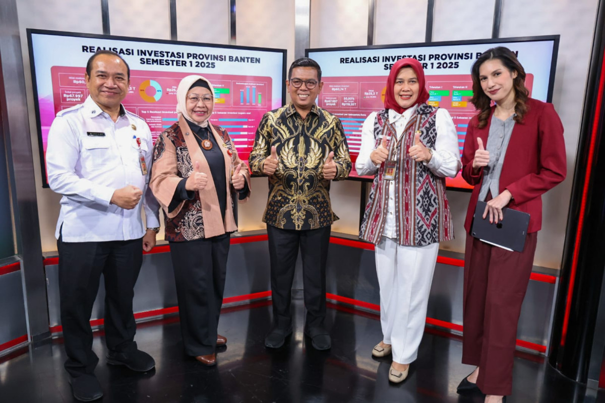 Realisasi Investasi Selalu Tumbuh Positif, Ini Kata Gubernur Banten Andra Soni