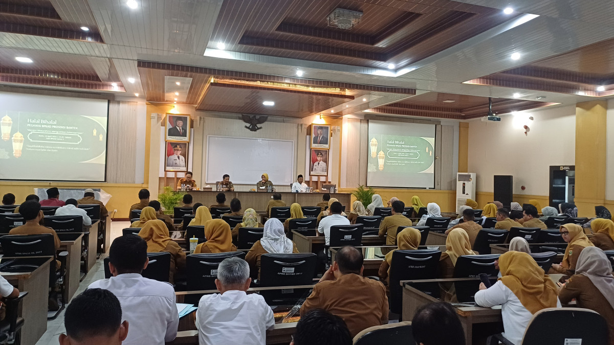 Halal Bihalal BPKAD Provinsi Banten: Merajut Silaturahmi, Menguatkan Kebersamaan