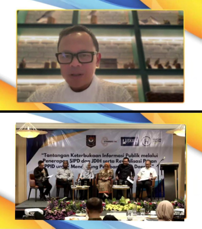 Seminar Nasional Dorong Keterbukaan Informasi Publik lewat SIPD dan JDIH, BPKAD Provinsi Banten Ambil Peran Aktif untuk Wujudkan Indonesia Emas