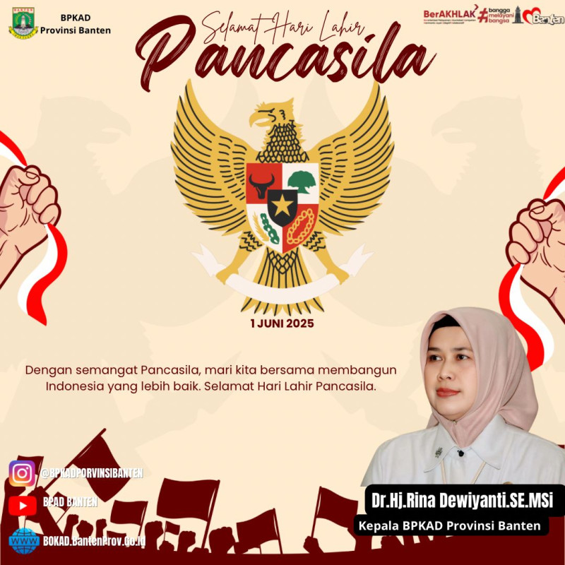 BPKAD Provinsi Banten Peringati Hari Lahir Pancasila 1 Juni 2025