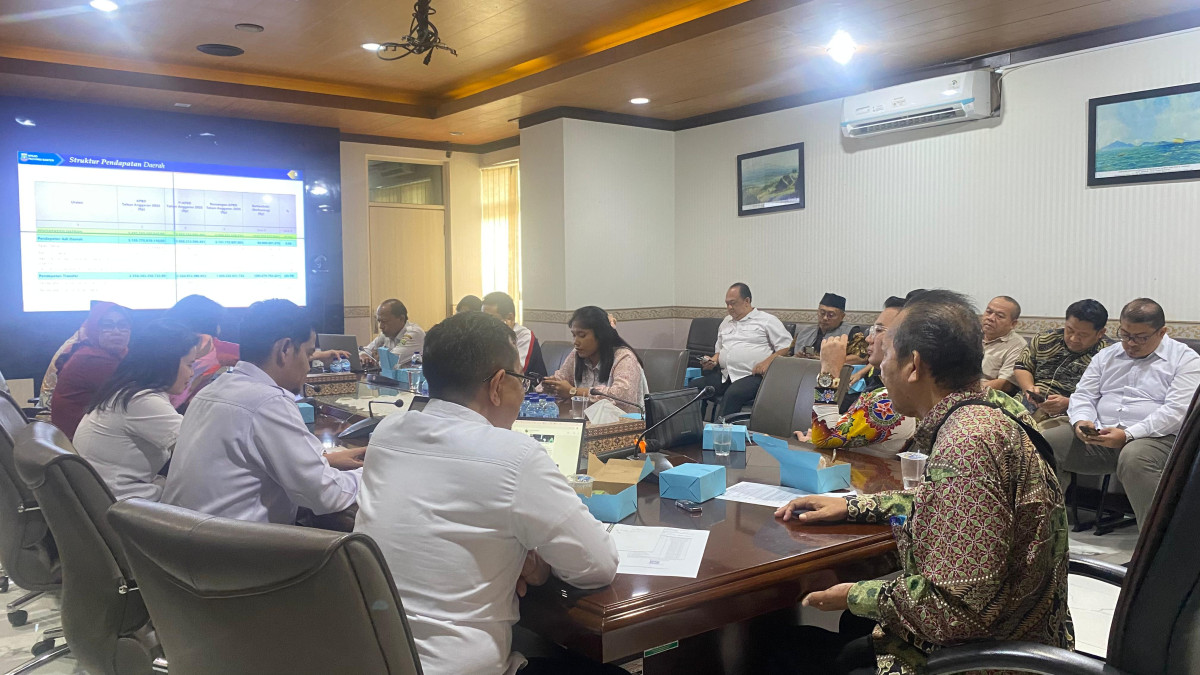 BPKAD Banten Terima Kunjungan Badan Anggaran DPRD Kota Tangerang Bahas Raperda APBD 2026